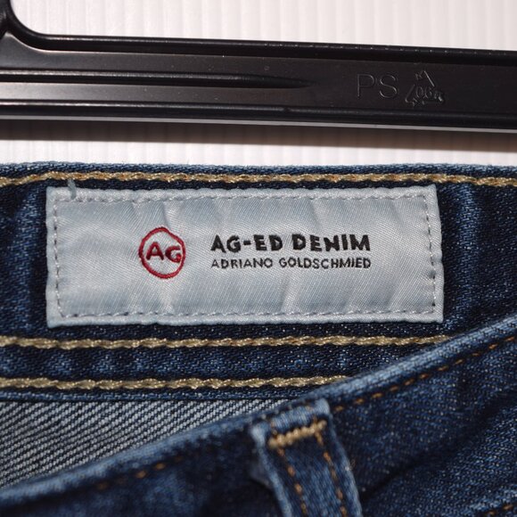 AG ADRIANO GOLDSCHMIED The Graduate Tailored Leg Blue Jeans Size 30R - Picture 7 of 9